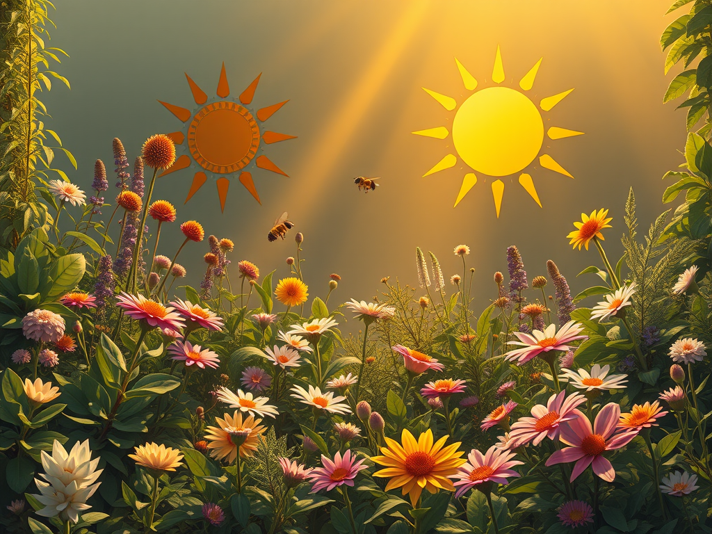 The Garden of Two Suns